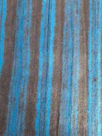 Zwart/blauw gestreepte wollen stof?, Ophalen of Verzenden