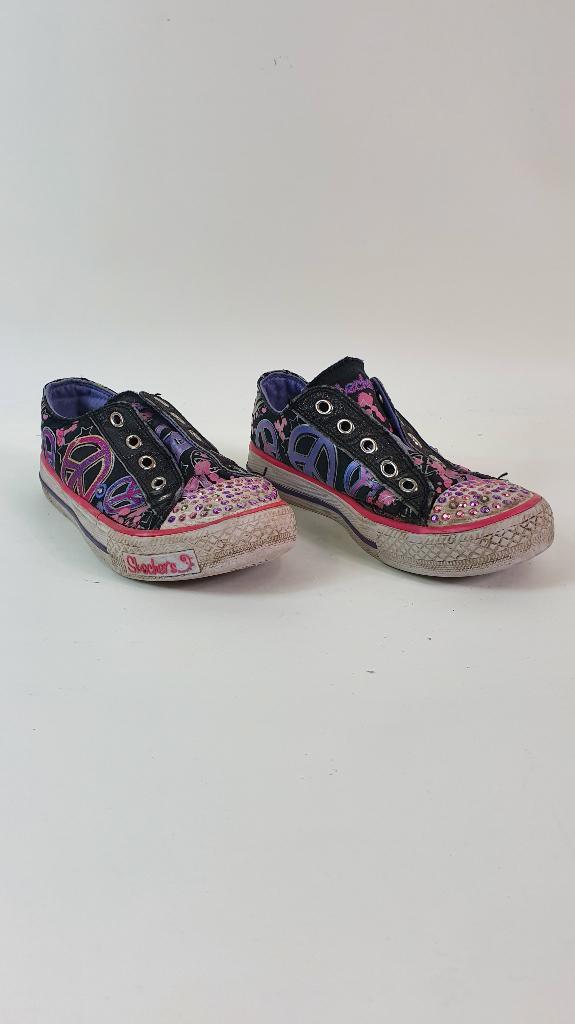 Skechers, maat 31, roze en paars voor meisje. 4C8, Kinderen en Baby's, Kinderkleding | Schoenen en Sokken, Gebruikt, Schoenen