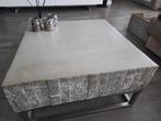 Salontafel betonlook, Huis en Inrichting, Tafels | Salontafels, Zo goed als nieuw, Minder dan 50 cm, Rechthoekig, 50 tot 100 cm