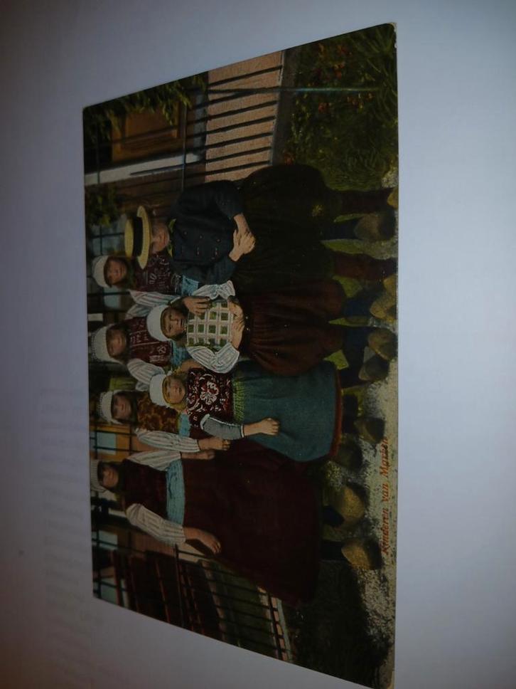 Oude Ansichtkaart Kinderen van Marken, Verzamelen, Ansichtkaarten | Buitenland, Gelopen, België en Luxemburg, Voor 1920, Ophalen of Verzenden