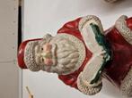 2 gipsen kerstmannen, Diversen, Kerst, Ophalen of Verzenden, Gebruikt