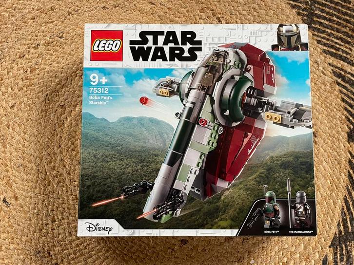 Lego Boba Fet starship Slave one 75312, Kinderen en Baby's, Speelgoed | Duplo en Lego, Zo goed als nieuw, Ophalen of Verzenden
