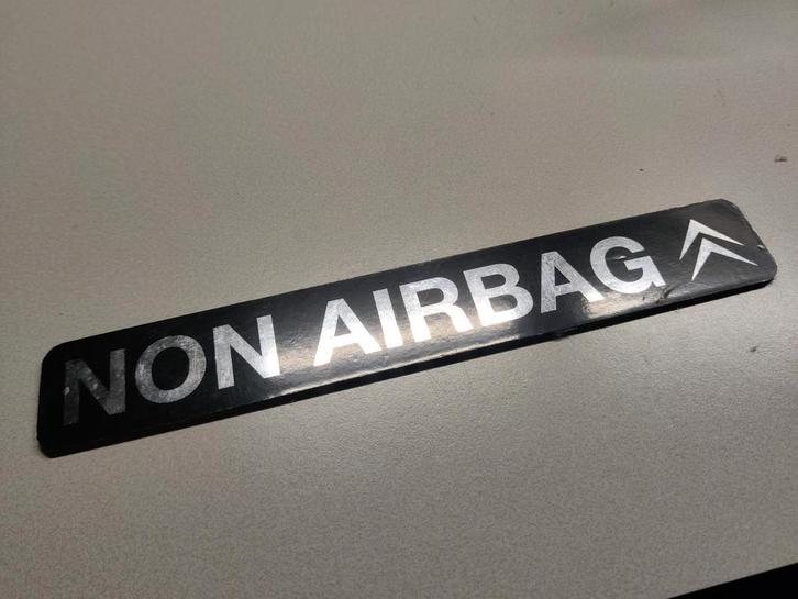 Citroen 2CV Sticker - Non Airbag, Auto-onderdelen, Interieur en Bekleding, Citroën, Gebruikt, Ophalen of Verzenden