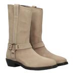 JOPPER maat 30 beige suede/leren laars/rits gratis verzenden, Nieuw, Laarzen, JOPPER, Verzenden