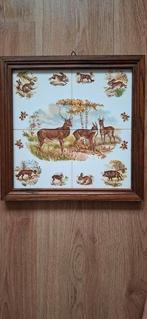 Tegeltableau Veluwe dieren, Ophalen of Verzenden