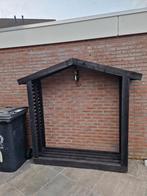 Houtopslag / haardhout opslag berging, Tuin en Terras, Haardhout, Minder dan 3 m³, Ophalen, Overige houtsoorten, Blokken