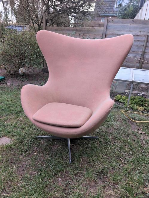 Egg Chair replica, Huis en Inrichting, Fauteuils, Gebruikt, Ophalen