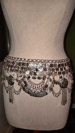 Buikdans heupriem met munten, Kleding | Dames, Riemen en Ceinturen, Overige kleuren, 3 tot 5 cm, 90 tot 100 cm, Heupriem
