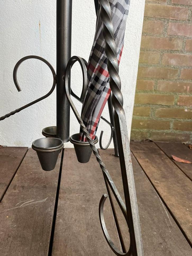 Smeedijzeren Kapstok - Bijzonder Design!, Huis en Inrichting, Woonaccessoires | Kapstokken, Gebruikt, Staande kapstok, 150 tot 200 cm
