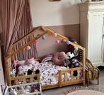 Houten Bedhuisje Peuterbed, Kinderen en Baby's, Ophalen, 70 tot 85 cm, 140 tot 160 cm, Zo goed als nieuw