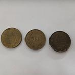 Set van 3 500 lira munten, Turkije, Ophalen of Verzenden, Overige landen, Overige waardes