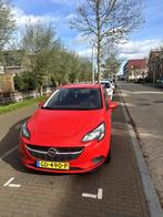 Opel Corsa 1.0T 66KW/90PK 5D 2015 Rood, Voorwielaandrijving, Parkeersensor, Zwart, 23 km/l