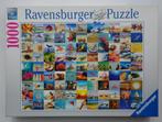 99 Momenten aan zee - puzzel Ravensburger 1000 st, Ophalen of Verzenden, 500 t/m 1500 stukjes, Zo goed als nieuw, Legpuzzel