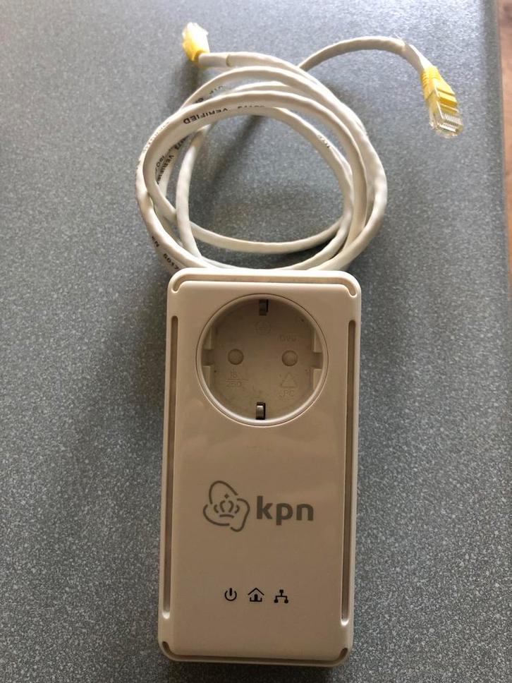 KPN Stroomnet netwerkadapter met LAN netwerk Kabel, Audio, Tv en Foto, Televisie-accessoires, Gebruikt, Ophalen of Verzenden