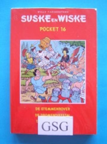 Suske en Wiske pocket 16 nr. 3628-01 (Nieuw) beschikbaar voor biedingen