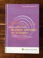 Basisboek Methoden en technieken Baarda en De Goede, Boeken, Gelezen, Ophalen of Verzenden