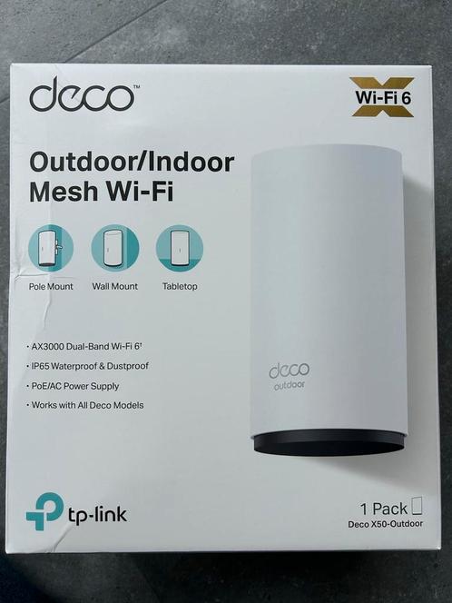TP-Link Deco X50-Outdoor, Computers en Software, WiFi-versterkers, Zo goed als nieuw, Ophalen of Verzenden