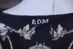 Overslagjurk zwart/ kleur Etoile du Monde mt 3 (M) Vaste pr, Kleding | Dames, Jurken, Maat 38/40 (M), Ophalen of Verzenden, Zo goed als nieuw