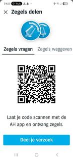 Gezocht!!!!! Glazen zegels van de AH., Tickets en Kaartjes, Eén persoon, Kortingsbon