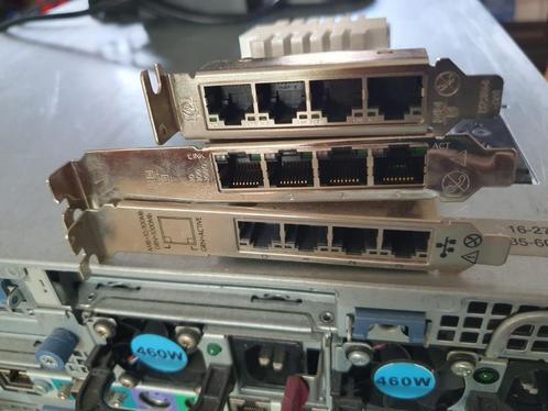 2x Quad PCI 10/100/1000 Gigabit Ethernet Port – Razendsnel, Computers en Software, Netwerkkaarten, Zo goed als nieuw, Ophalen of Verzenden
