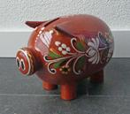 Seventies vintage spaarvarken Oost-Europa aardewerk, Ophalen of Verzenden, Gebruikt, Steen, Aardewerk of Keramiek, Dier