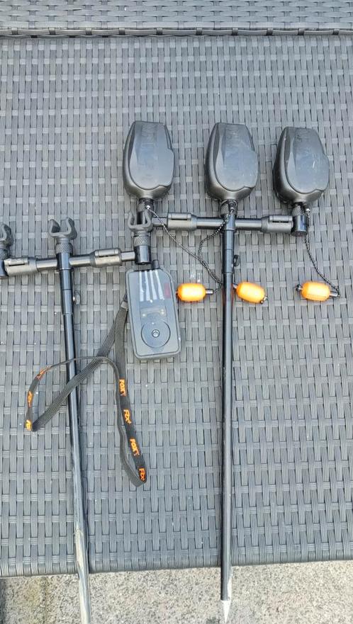 Setje fox rx+ 3 plus 1, Watersport en Boten, Hengelsport | Karpervissen, Zo goed als nieuw, Overige typen, Ophalen of Verzenden