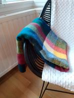 Vintage plaid/kleed met franje, Ophalen of Verzenden, Zo goed als nieuw