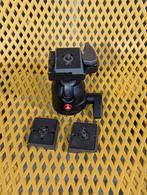 Manfrotto ball head 3 quick release plates 323, Ophalen of Verzenden, Zo goed als nieuw, Minder dan 150 cm, Overige typen