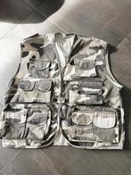 Camouflage grijstinten bodywarmer kindermaat 14 - ca 164, Jongen, Ophalen of Verzenden, Zo goed als nieuw, Overige typen