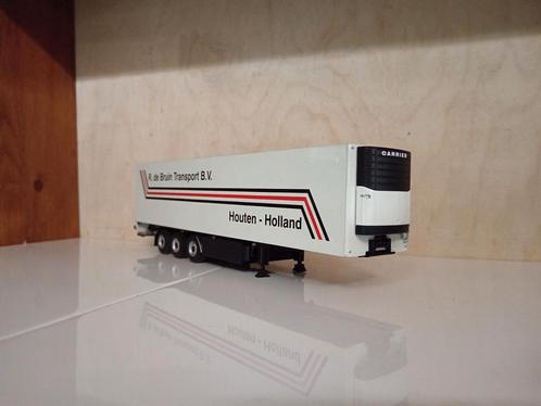 Koeloplegger R. de Bruin WSI, Hobby en Vrije tijd, Modelauto's | 1:50, Nieuw, Bus of Vrachtwagen, Wsi, Ophalen of Verzenden