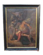 Zeer oud Christelijk schilderij , te restaureren, Ophalen of Verzenden