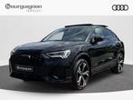 Audi Q3 Sportback 45 TFSI e S Edition | PHEV | Leder | Elec., Gebruikt, Zwart, Hybride Elektrisch/Benzine, 13 kWh