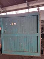 houten schuurdeur ca 212 x 202, Ophalen, Gebruikt, 120 cm of meer, Buitendeur