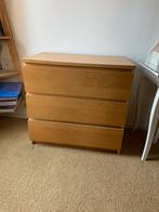 Ikea ladekast Malm 3 lades, Huis en Inrichting, Kasten | Ladekasten, Ophalen, 50 tot 100 cm, Zo goed als nieuw, 3 of 4 laden
