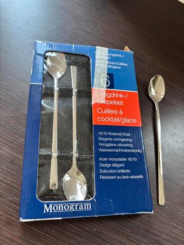 Latte sorbet lange lepels nieuw  beschikbaar voor biedingen