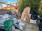 Puin laten afvoeren. + 2 manen. 0687660787, Ophalen of Verzenden, Overige houtsoorten, Blokken