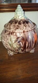 JASBA KERAMIEK ZELDZAAM BOWLSET MET 6 ROEMERS, Antiek en Kunst, Antiek | Keramiek en Aardewerk, Ophalen of Verzenden