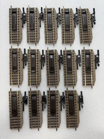 Fleischmann Profi rails, ontkoppelrail 6114 (14 voor 13 eur) beschikbaar voor biedingen