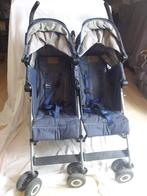 Maclaren twin triumph denim indigo, Kinderen en Baby's, Maclaren, Zo goed als nieuw, Ophalen, Verstelbare rugleuning