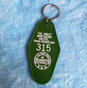 Twin Peaks The Great Northern Hotel Sleutelhanger Prop beschikbaar voor biedingen
