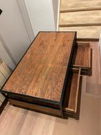 Te Koop Industriële salontafel, Huis en Inrichting, Tafels | Salontafels, Ophalen, Gebruikt, 100 tot 150 cm, 50 tot 100 cm