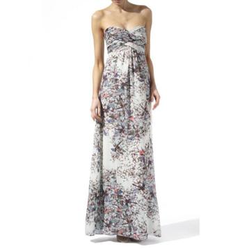 Ted Baker * zijden maxi Dress ( maat 3=38) beschikbaar voor biedingen