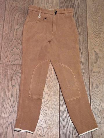 Bruine rijbroek van Vequi Comfort,maat 158 beschikbaar voor biedingen