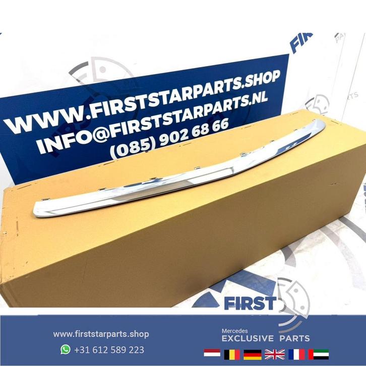A1778854202 BUMPER LIP W177 A KLASSE W118 CLA SIERLIJST CHRO, Auto-onderdelen, Vrachtwagen-onderdelen, Mercedes-Benz, Carrosserie en Plaatwerk