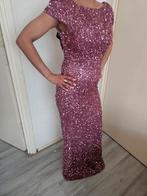 Glitterende Avondjurk - Maat s, Ophalen of Verzenden, Roze, Maat 34 (XS) of kleiner, Onder de knie