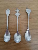 3 zwaar verzilverde lepeltjes, Ophalen of Verzenden