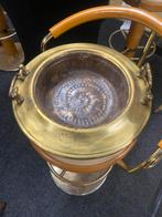 Prachtige oude grote koperen schaal, Ophalen