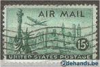 USA 1947 - Yvert 37PA - Zicht op New-York - Gestempeld (ST), Postzegels en Munten, Ophalen, Noord-Amerika, Gestempeld