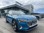 Audi e-tron e-tron 55 quattro 95 kWh Advanced Pano-Dak | B&O, Auto's, Audi, Automaat, 12 maanden, Zwart, Blauw