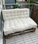 Epal pallets 3 stuks met kussens, Tuin en Terras, Tuinbanken, Ophalen, Gebruikt, Hout